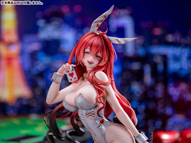 『バニー ベルベット illustration by FymriE』フィギュアが、豪華版と通常版で登場。あみあみにて予約受付中。