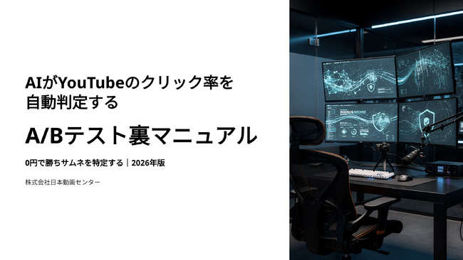 AIがYouTubeのクリック率を自動判定する「A/Bテスト裏マニュアル」0円で勝ちサムネを特定する｜2026年版