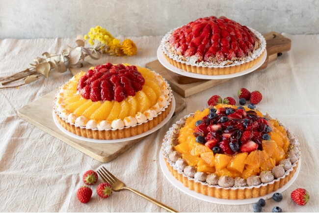 【DISHES and TART SAN】春を彩る、旬のフルーツを使用した季節限定タルトを販売開始