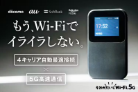 【開始10日間でプロジェクト達成率2,000％突破※】5G通信対応vSIM搭載の新世代モバイルWi-Fi「それがだいじWi-Fi 5G」　クラウドファンディングCAMPFIREにて先行販売実施中
