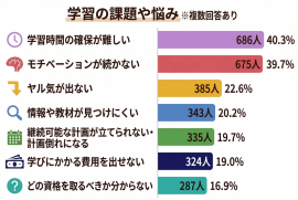 学習者の抱える課題や悩み 学習者の抱える課題や悩み