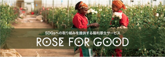 AFRIKA ROSEの法人向け福利厚生サービス「ROSE FOR GOOD」のシステムを共同開発