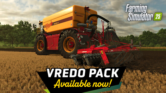 『ファーミングシミュレーター 25』コンテンツ拡張パック「VREDO Pack」が配信!