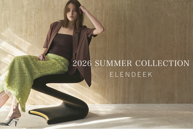 「ELENDEEK(エレンディーク)」2026 SUMMERシーズンビジュアルを公開しました。