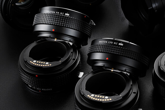 眠っていたあのレンズを、Nikon Z でもっと楽しく。SHOTEN、電子接点付きマウントアダプター9種を発売