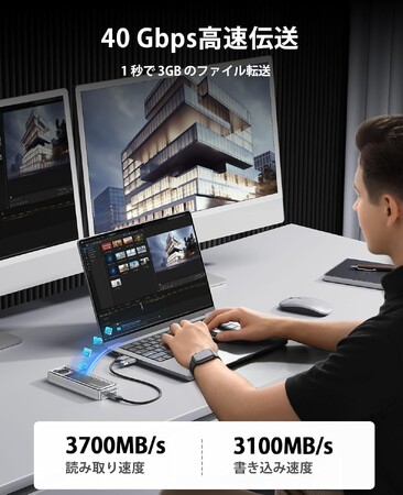 【USB4爆速】ORICO AAGM2が期間限定40%OFF