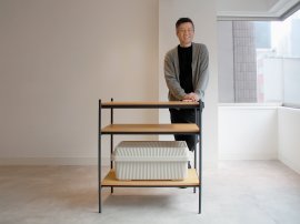 Shelving System と 三宅一成氏 Shelving System と 三宅一成氏