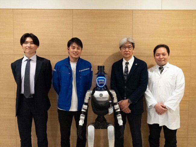 Quick、日本初※となる筑波大学附属病院におけるヒューマノイドロボットの実証実験をジールスと共同で実施