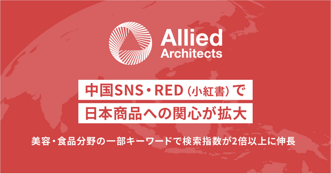 中国SNS・RED(小紅書)で日本商品への関心が拡大