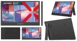 JAPANNEXTが11.6インチ VAパネル搭載 約450gの薄型軽量を実現したWQHDモバイルモニターを21,980円で3月26日(木)に発売 JAPANNEXTが11.6インチ VAパネル搭載 約450gの薄型軽量を実現したWQHDモバイルモニターを21,980円で3月26日(木)に発売