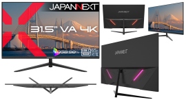 JAPANNEXTが31.5インチ VAパネル搭載 USB-C(最大65W)給電に対応した4K液晶モニターを43,980円で3月26日(木)に発売 JAPANNEXTが31.5インチ VAパネル搭載 USB-C(最大65W)給電に対応した4K液晶モニターを43,980円で3月26日(木)に発売