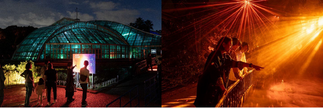 京都府立植物園の幻想的なアートナイトイベント 「LIGHT CYCLES KYOTO (ライトサイクル京都)」が3月31日をもって閉幕