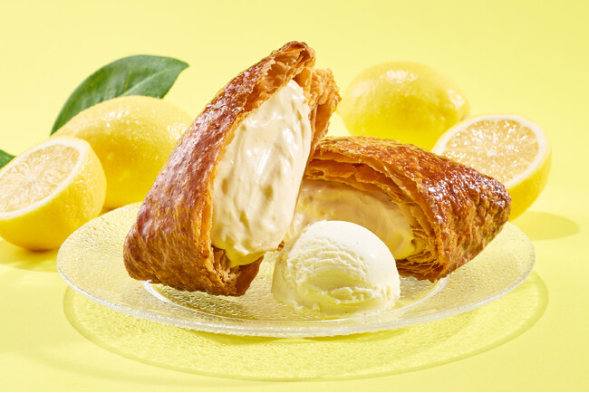 ≪ ホロホロ・サクサク食感 ≫ 話題のパニエに季節の味わいが登場。【フランセ 表参道本店】より、レモンの酸味にキャラメルのコクを合わせた『フランセパニエ　レモンキャラメル』を”平日限定”販売。