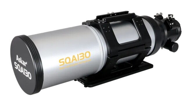 口径130mm 5群5枚構成(SDガラス2枚採用) 超高解像ペッツバール型アストログラフ、Askar「SQA130鏡筒」発売