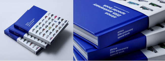 atmosの25周年を記念したbook 『atmos 25th anniversary special book』が完成