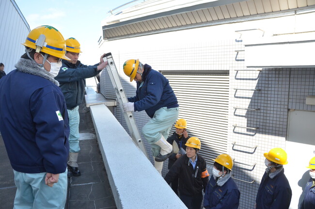 3・11津波から命を守るルートを確認、豊橋市・三河港神野地区で神野地区防災自治会が津波避難訓練!