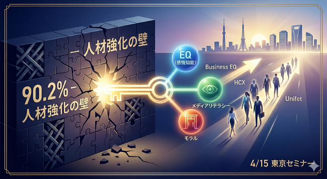経営課題の90.2%「人材強化」を打破。イマジナが4/15、東京で世界基準の“人間力”「ビジネスEQ」セミナーを開催！感情知能とパブリックマインドが組織を変える