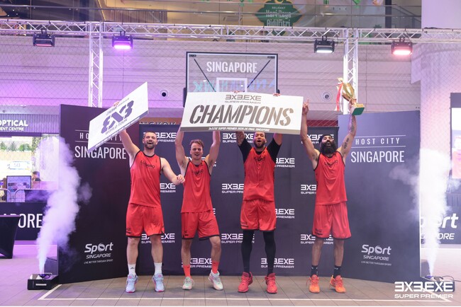 3人制バスケの国際リーグ『3x3.EXE SUPER PREMIER 2025-26』が閉幕。世界トップランカーが集うLUGANO（ルガーノ・スイス）が優勝！