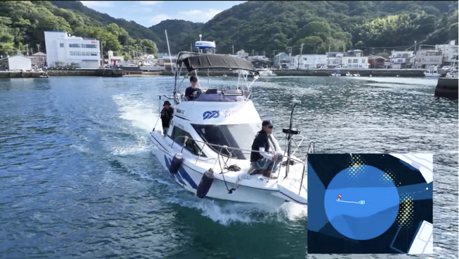 エイトノットの自律航行技術を『自律型海洋無人機・無人潜水機を用いた利用実証事業』内の実証試験で使用