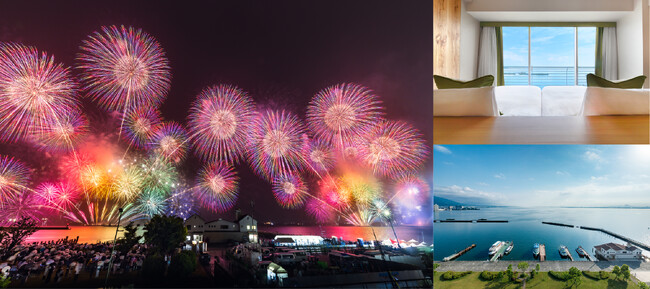 「2026 びわ湖大花火大会」2026年8月6日（木）開催　湖上1万発の花火を特等席で楽しむ【琵琶湖ホテル】宿泊＆日帰り観賞プラン