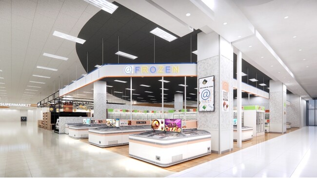 茨城県初出店！冷凍食品専門店アットフローズン ４/３（金）「イオンスタイル水戸内原＠ＦＲＯＺＥＮ」オープン
