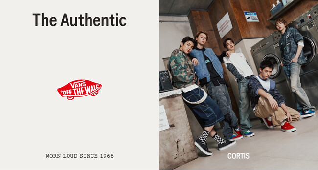 【ABCマート限定】Vans定番モデル「Authentic」キャンペーンを開催 K-POPボーイズグループ「CORTIS」起用した新ビジュアル公開購入者限定Vansオリジナルの特別ノベルティも配布