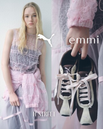 【emmi×PUMA】ロープロファイルの新アイコン