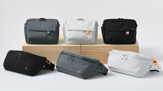 【MILESTO】オンもオフも、ひとつのスタイルで。「Hütte」シリーズ新作ボディバッグ＆2WAY ボディバッグ発売