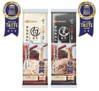 世界の一流シェフ・ソムリエが認めた“本格感”
『そば湯まで美味しい蕎麦　白・黒』がITI優秀味覚賞をW受賞！