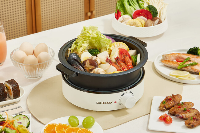 キッチン家電ブランド「SOLEMOOD」の新商品、多機能グリル鍋「HY-6134」が今だけおトクに。新発売記念20%OFFクーポン配布中！