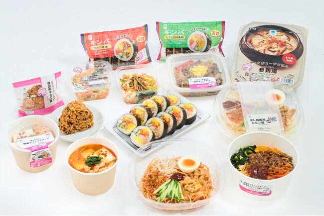 お出かけシーズン到来！一口食べれば韓国旅行気分！?ファミマに本場さながらの「韓国本格グルメ」が大集合！キンパなど人気のメニュー9種類を4月7日（火）から発売！
