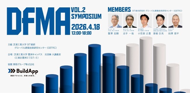 「DfMAシンポジウムvol.2 -リア・ローディングからの脱却-」開催のご案内