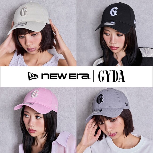 「GYDA（ジェイダ）」ヘッドウェア＆アパレルブランド「NEW ERA(R)(ニューエラ）」 とのコラボレーションアイテムを4月3日（金）に予約販売開始