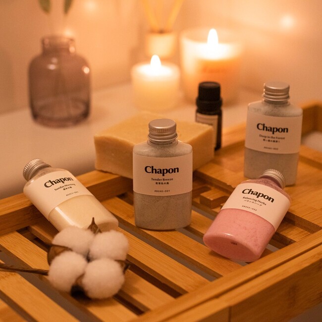 @cosme入浴剤登録数、前年比204%に。高級入浴剤「Chapon」が