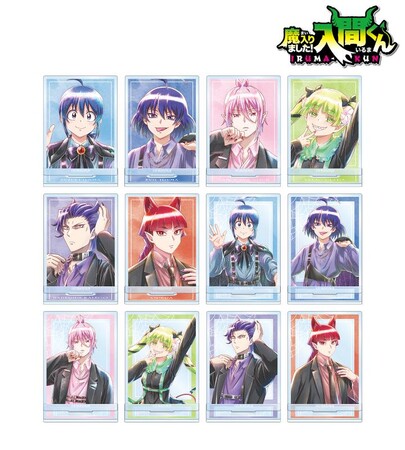 『魔入りました！入間くん』の描き下ろし ブラックコーデver. Ani-Art aqua label 各種商品などの受注を開始！！アニメ・漫画のオリジナルグッズを販売する「AMNIBUS」にて