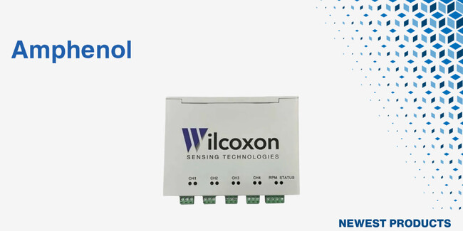 マウザー、Amphenol Wilcoxon VDS130振動データソースの取り扱いを開始