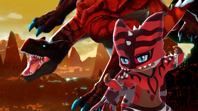 『モンスターハンターパズル アイルーアイランド』にティガレックス希少種が初登場！　イベント「大轟竜＜黒い挑戦者＞」が開催！