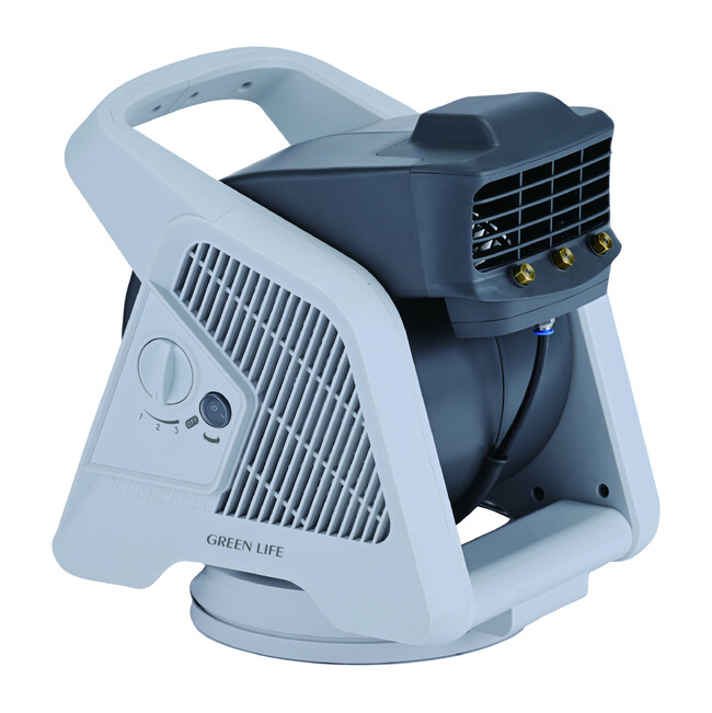 【猛暑対策に、水道からそのまま使える電動ミストファン】4月6日発売!