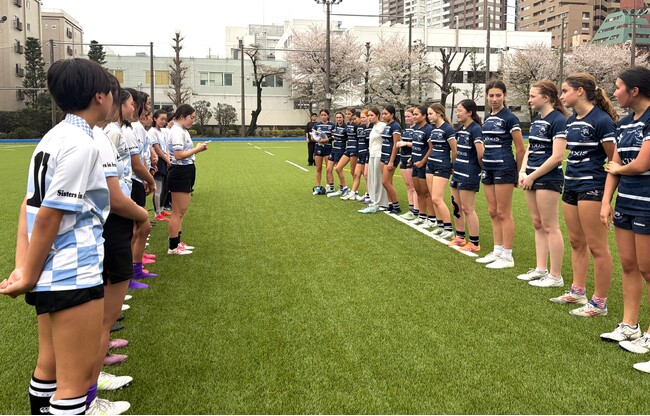 【横河武蔵野アルテミ・スターズラグビーアカデミーU16】国際交流試合 香港フットボールクラブ定期戦を開催