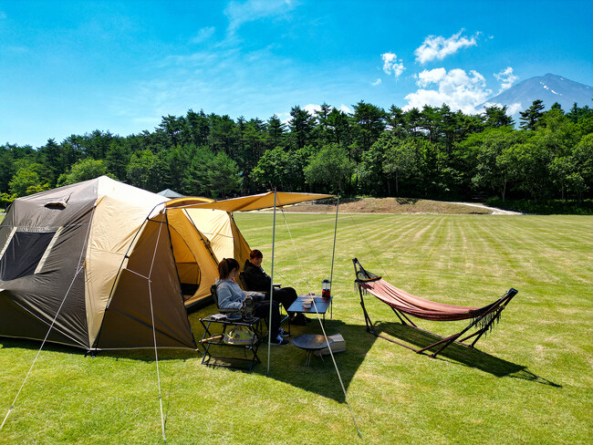 山梨県・富士山の麓のキャンプ場「すばるランド CAMP FIELD(キャンプフィールド)」が2026年4月4日(土)より営業開始！