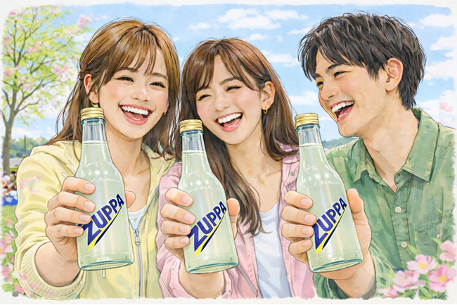 「Craft Sake」シリーズから「ちょっとだけ」「気楽に」飲みたい、を叶える低アルコールのミニボトル日本酒「ZUPPA うすにごりスパークリング」新発売