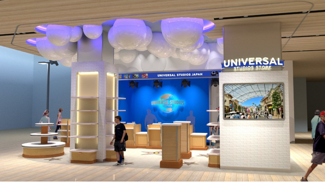 UNIVERSAL STUDIOS JAPAN　パークの「ワクワクドキドキ」を世界へ関西国際空港　国際線新商業エリアにマーチャンダイズ・ストアが登場！