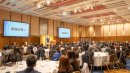 日本中華總商会の例会で講演される中山氏 日本中華總商会の例会で講演される中山氏