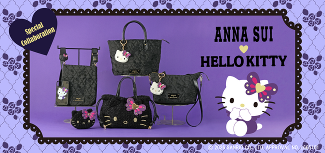 【ANNA SUI】HELLO KITTYとのコラボレーションアイテム第3弾が登場！