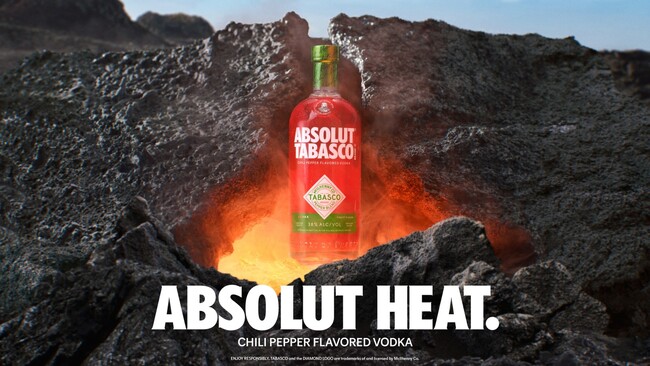 TABASCO(R)ブランドとABSOLUT(R) VODKA、が初のコラボレーション スパイシーなフレーバードウオッカ「ABSOLUT(R) TABASCO(TM)」2026年4月20日(月)より順次販売開始