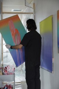 「静寂を染める色彩」仙石原古今、京森康平が全館を彩る宿泊者限定アートイベント開催