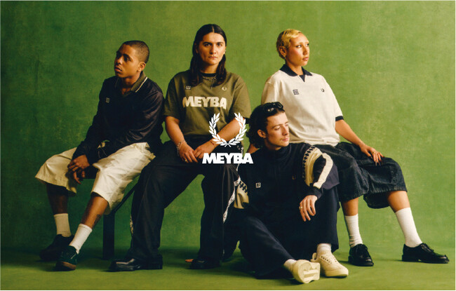 【FRED PERRY】スペイン発スポーツウェアブランド〈MEYBA〉とのコラボレーションを発表！