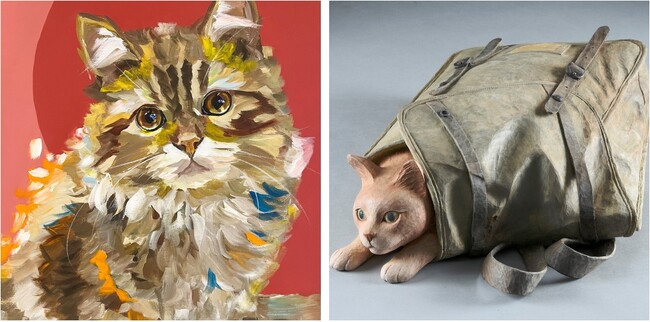 【阪神梅田本店】絵画やイラスト、木彫りで表現された愛らしい猫たち。人を魅了してやまない、猫のアート展を開催します！