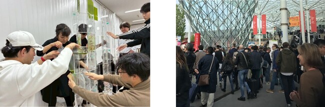 【摂南大学】光合成建築が世界最大規模の国際家具見本市へ