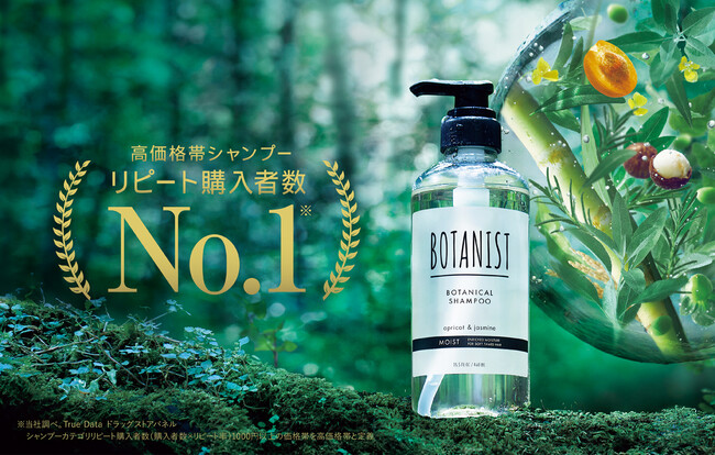 【BOTANIST】2025年の高価格帯シャンプーにおける【リピート購入者数NO.1】*を獲得！ 累計販売本数2億本**を突破、変化するライフスタイルに寄り添う、毎日使い続けられるヘアケア